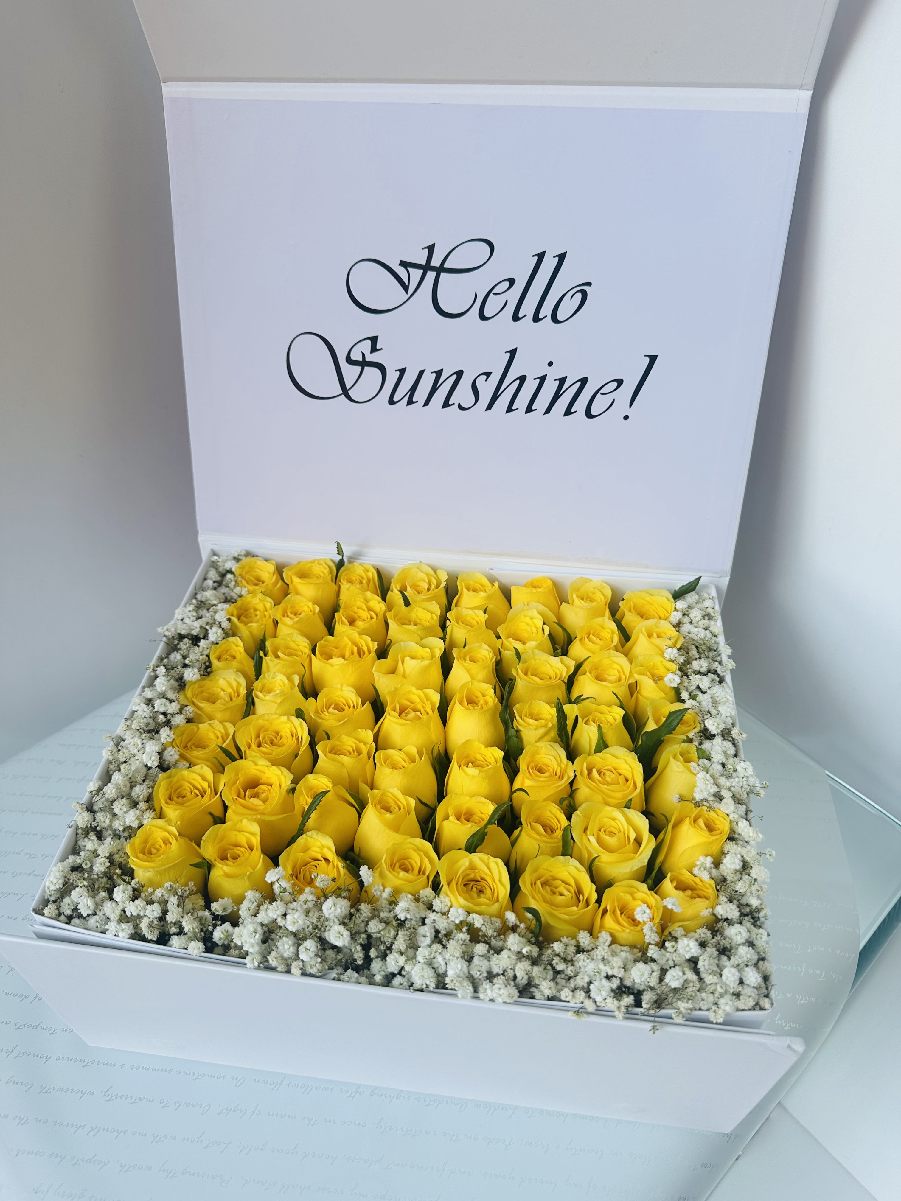 Hello Sunshine Rose Box 2